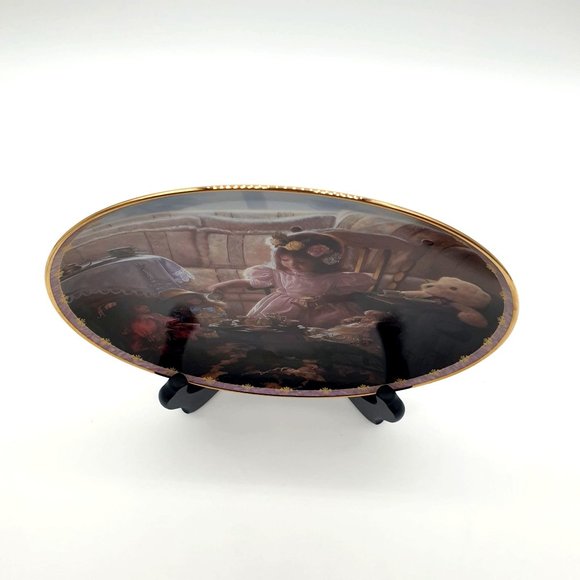 Cream And Sugar Collector Plate By Greg Olsen #1 Best Of Times Bradford Exchange - Picture 4 of 8